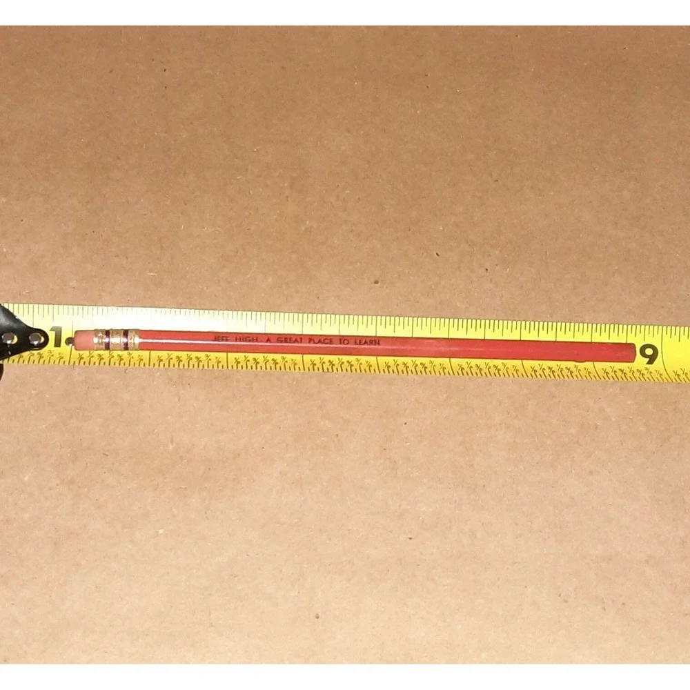 Vintage JEFF HIGH School Red Pencil